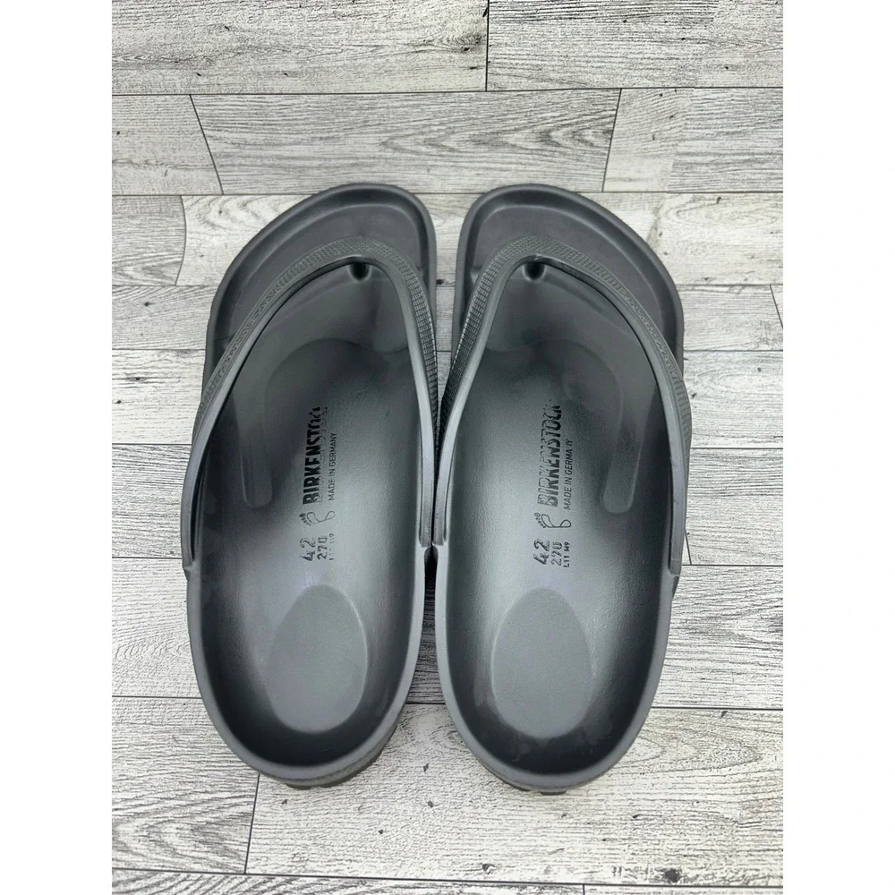Birkenstock Honolulu EVA Black Thong Sandals Mens 9 Womens 11 EU 42 Waterproof‎